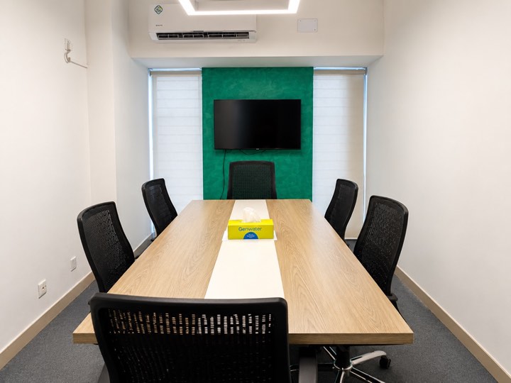 Meeting room at Spaces by Greenbud